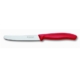 Coltello da tavola seghettato rosso VICTORINOX