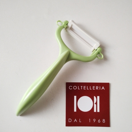 Pelaverdure ergonomico lama ceramica KYOCERA verde