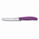 coltello tavola seghettato viola victorinox